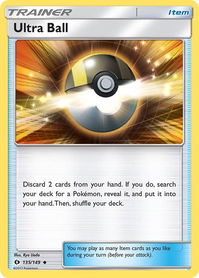 Ultra Ball 135 — Sun & Moon Base Set