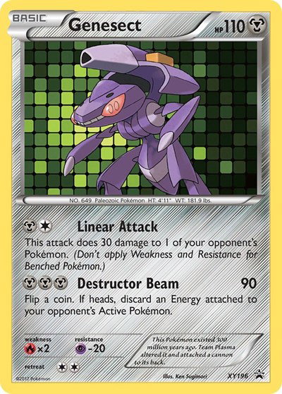 Genesect XY196 — XY Promos