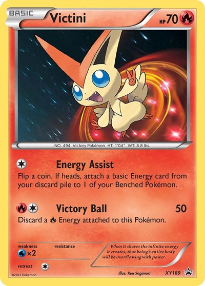 Victini XY189 — XY Promos