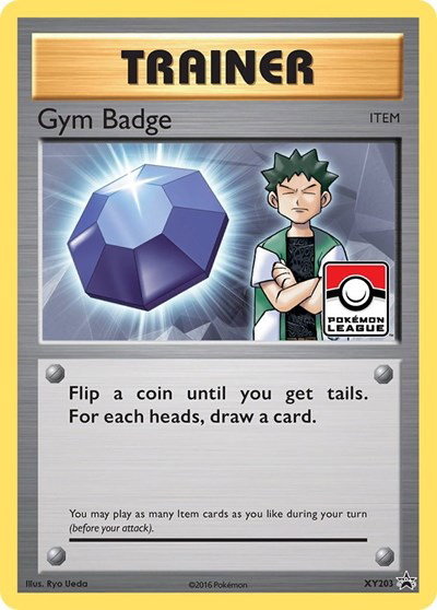 Gym Badge (Brock) XY203 — XY Promos