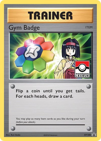 Gym Badge (Erika) XY206 — XY Promos
