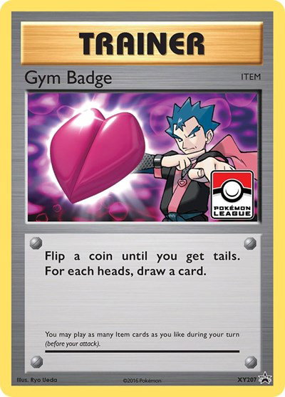 Gym Badge (Koga) XY207 — XY Promos