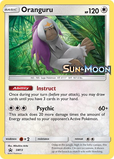 Oranguru (Prerelease) SM13 — Sun & Moon Promo