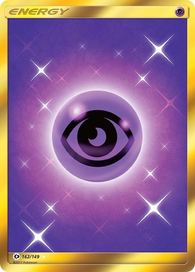 Psychic Energy (Secret) 162 — Sun & Moon Base Set