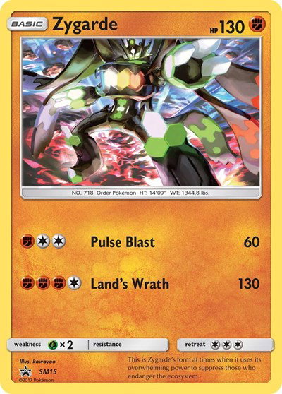 Zygarde SM15 — Sun & Moon Promo