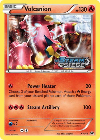 Volcanion (Prerelease) XY145 — XY Promos