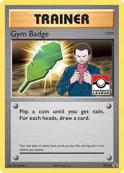 Gym Badge (Giovanni) XY210 — XY Promos