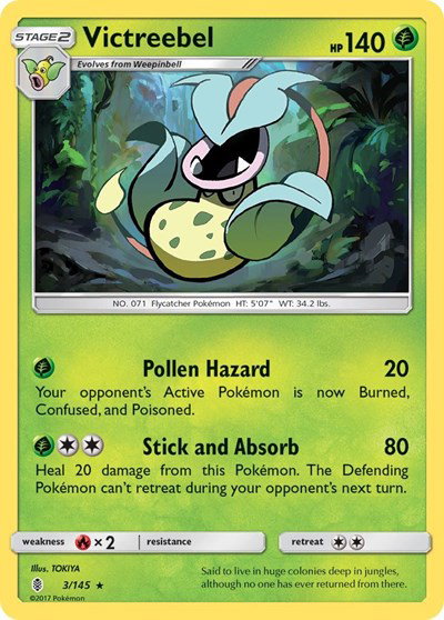 Victreebel 3/145 — Guardians Rising
