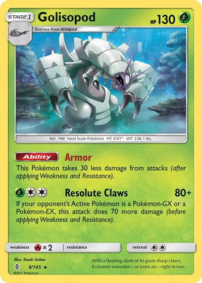 Golisopod 9/145 — Guardians Rising