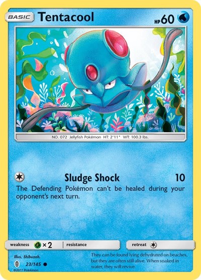 Tentacool 23/145 — Guardians Rising