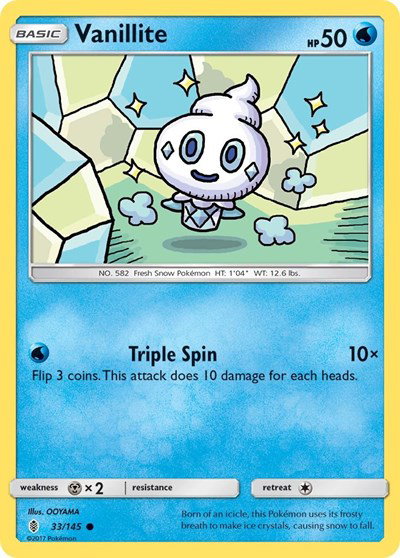 Vanillite 33/145 — Guardians Rising