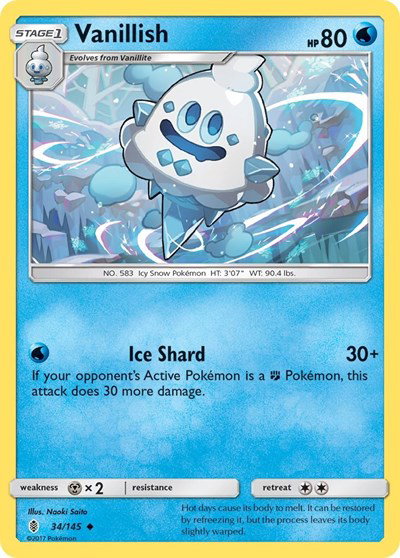 Vanillish 34/145 — Guardians Rising
