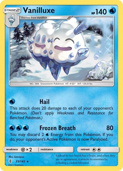 Vanilluxe 35/145 — Guardians Rising