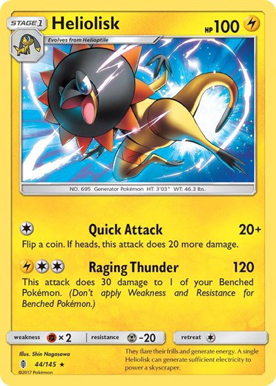 Heliolisk 44/145 — Guardians Rising