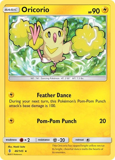Oricorio (46) 46/145 — Guardians Rising