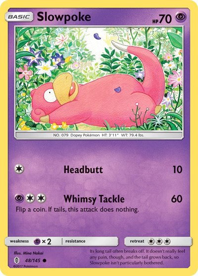 Slowpoke 48/145 — Guardians Rising