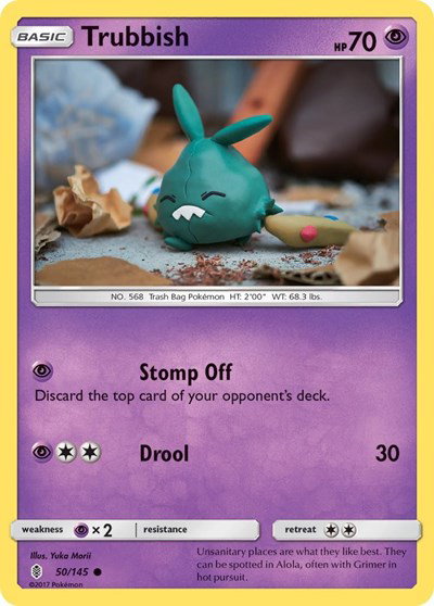 Trubbish 50/145 — Guardians Rising