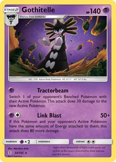 Gothitelle 54/145 — Guardians Rising