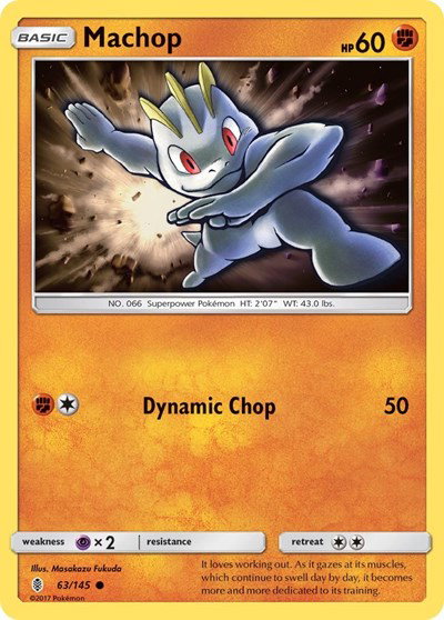 Machop (63) 63/145 — Guardians Rising
