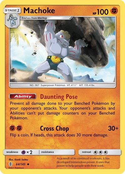 Machoke 64/145 — Guardians Rising