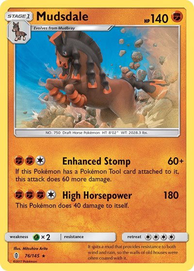 Mudsdale 76/145 — Guardians Rising