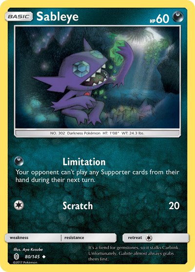 Sableye 80/145 — Guardians Rising
