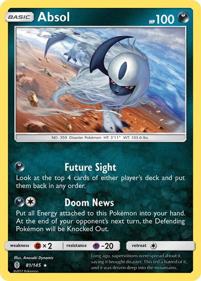Absol 81/145 — Guardians Rising