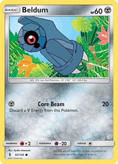 Beldum 83/145 — Guardians Rising