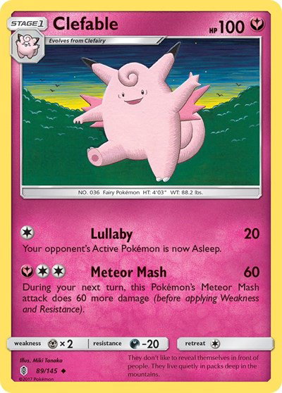 Clefable 89/145 — Guardians Rising