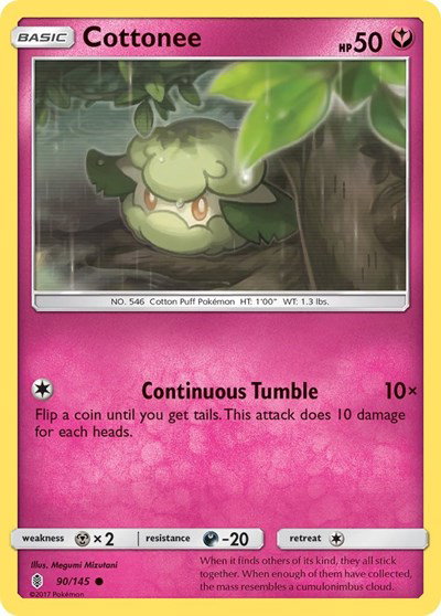 Cottonee 90/145 — Guardians Rising
