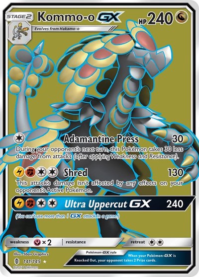 KommoGX (Full Art) 141/145 — Guardians Rising