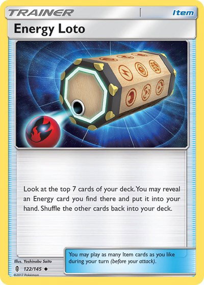Energy Loto 122/145 — Guardians Rising