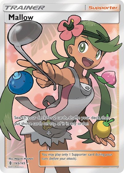 Mallow (Full Art) 145/145 — Guardians Rising