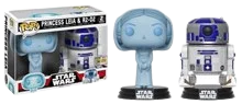 Star Wars: Holographic Princess Leia and R2-D2 2-pack (Bobble-Head) (Limited Edition) (SDCC 2017 Exclusive)