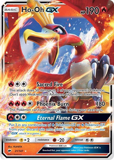 Ho-oh 21/147 — Burning Shadows