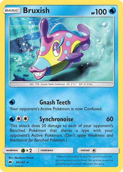 Bruxish 38/147 — Burning Shadows