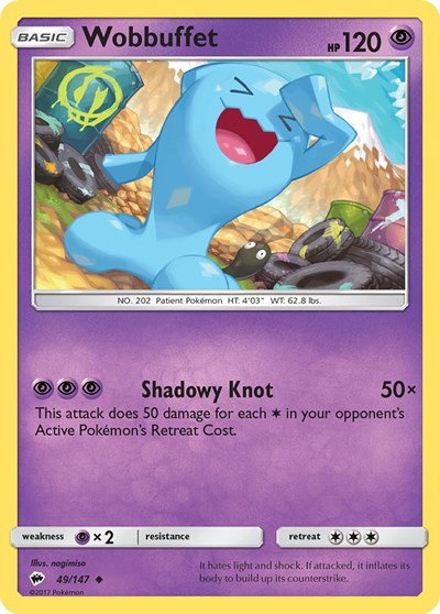 Wobbuffet 49/147 — Burning Shadows