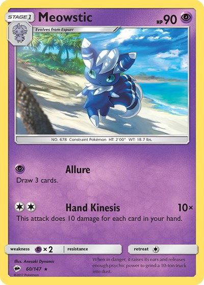 Meowstic 60/147 — Burning Shadows