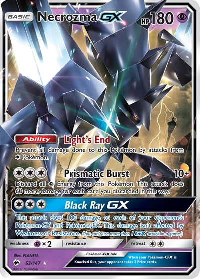 Necrozma GX 63/147 — Burning Shadows