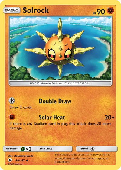 Solrock 69/147 — Burning Shadows
