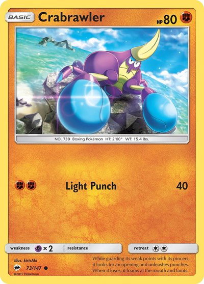 Crabrawler 73/147 — Burning Shadows