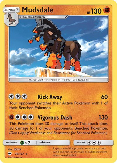 Mudsdale 78/147 — Burning Shadows