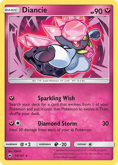 Diancie 94/147 — Burning Shadows