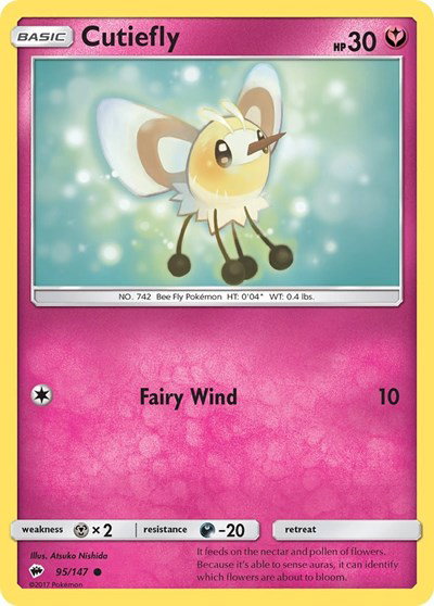 Cutiefly 95/147 — Burning Shadows