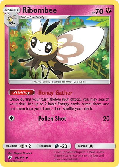 Ribombee 96/147 — Burning Shadows