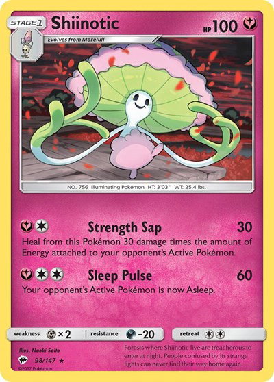 Shiinotic 98/147 — Burning Shadows