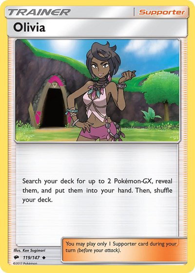 Olivia 119/147 — Burning Shadows