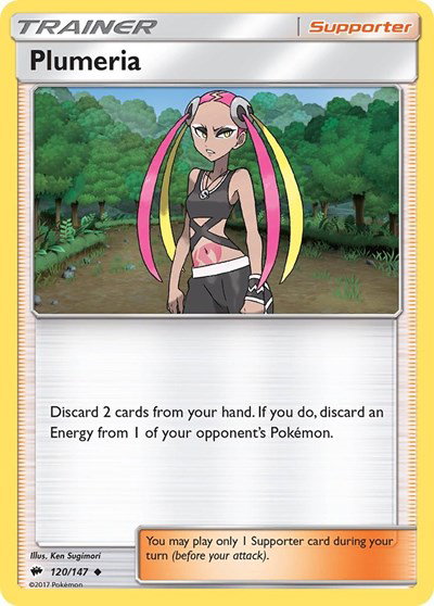 Plumeria 120/147 — Burning Shadows