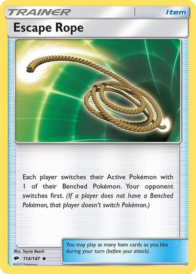 Escape Rope 114/147 — Burning Shadows