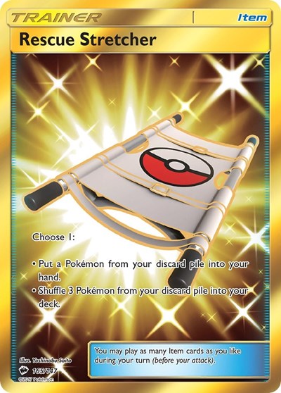 Rescue Stretcher (Secret) 165/147 — Burning Shadows
